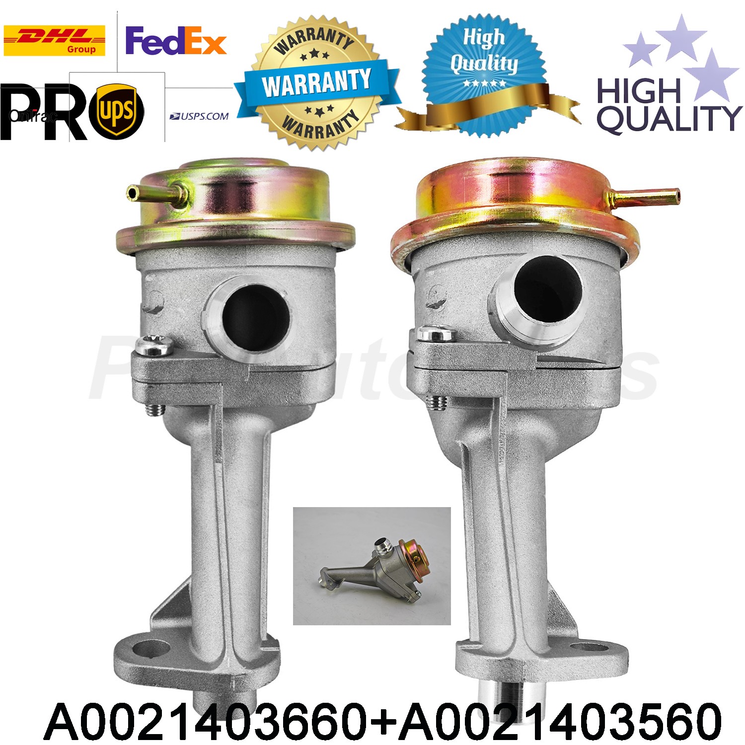 2Pcs Secondary Air Injection Pump Check Valves for Mercedes S500 2000-2006 Pair