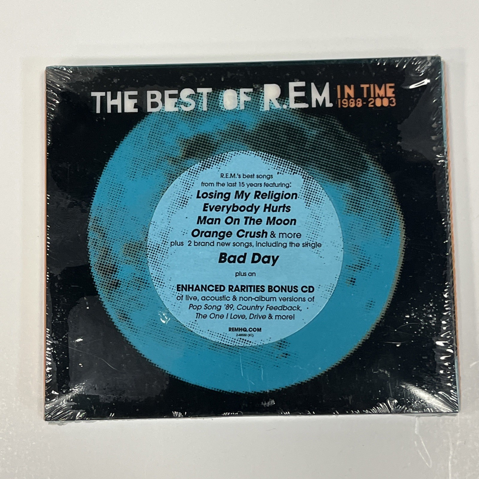 R.E.M. In Time The Best Of REM 1988-2003 CD Bonus 2003 Hype Sticker Sealed NEW R.E.M. In Time The Best Of REM 1988-2003 CD Bonus 2003 Hype Sticker Sealed NEW