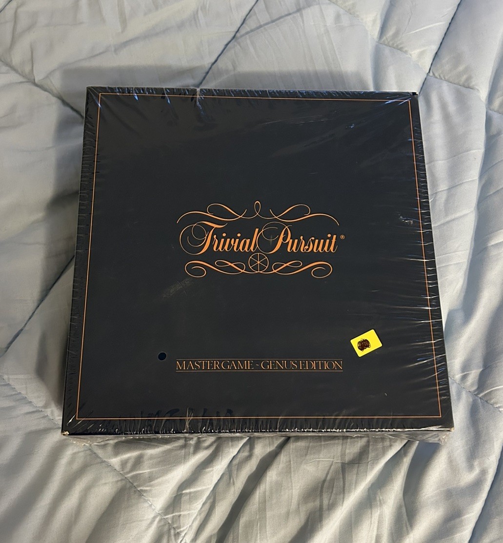 Trivial Pursuit Master GAME Genus Edition Horn Abbot Vintage 1981 New Sealed NIB Trivial Pursuit Master GAME Genus Edition Horn Abbot Vintage 1981 New Sealed NIB