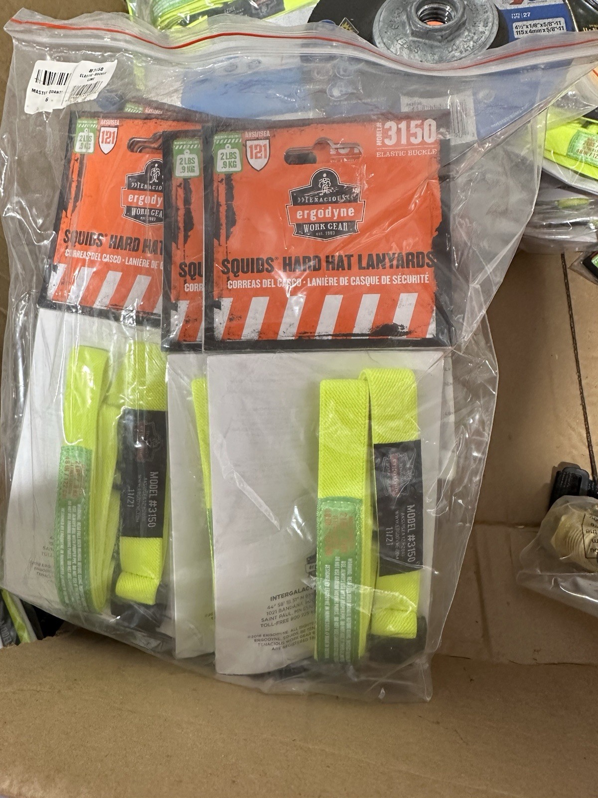 Ergodyne Squids 3150 Lanyard with Buckle End Compatible with Hard Hat, Tools Ergodyne Squids 3150 Lanyard with Buckle End Compatible with Hard Hat, Tools