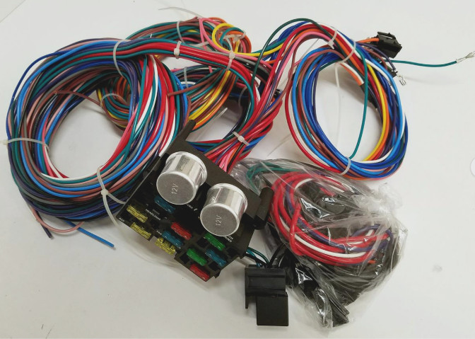 1948 - 1952 Ford Pickup Truck 12 Circuit Wiring Harness Wire Kit F-Series F100