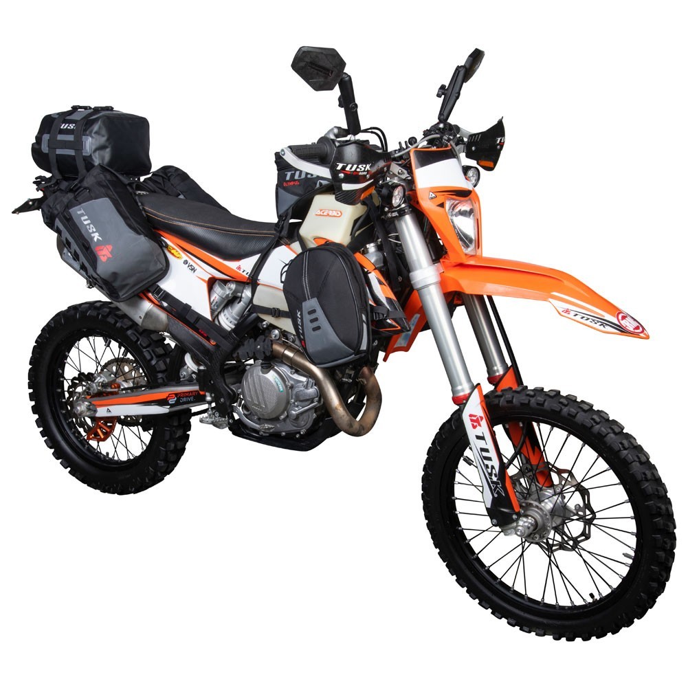 TUSK Excursion Rackless Adventure Motorcycle Luggage X-Small Duffel, Tail Bag