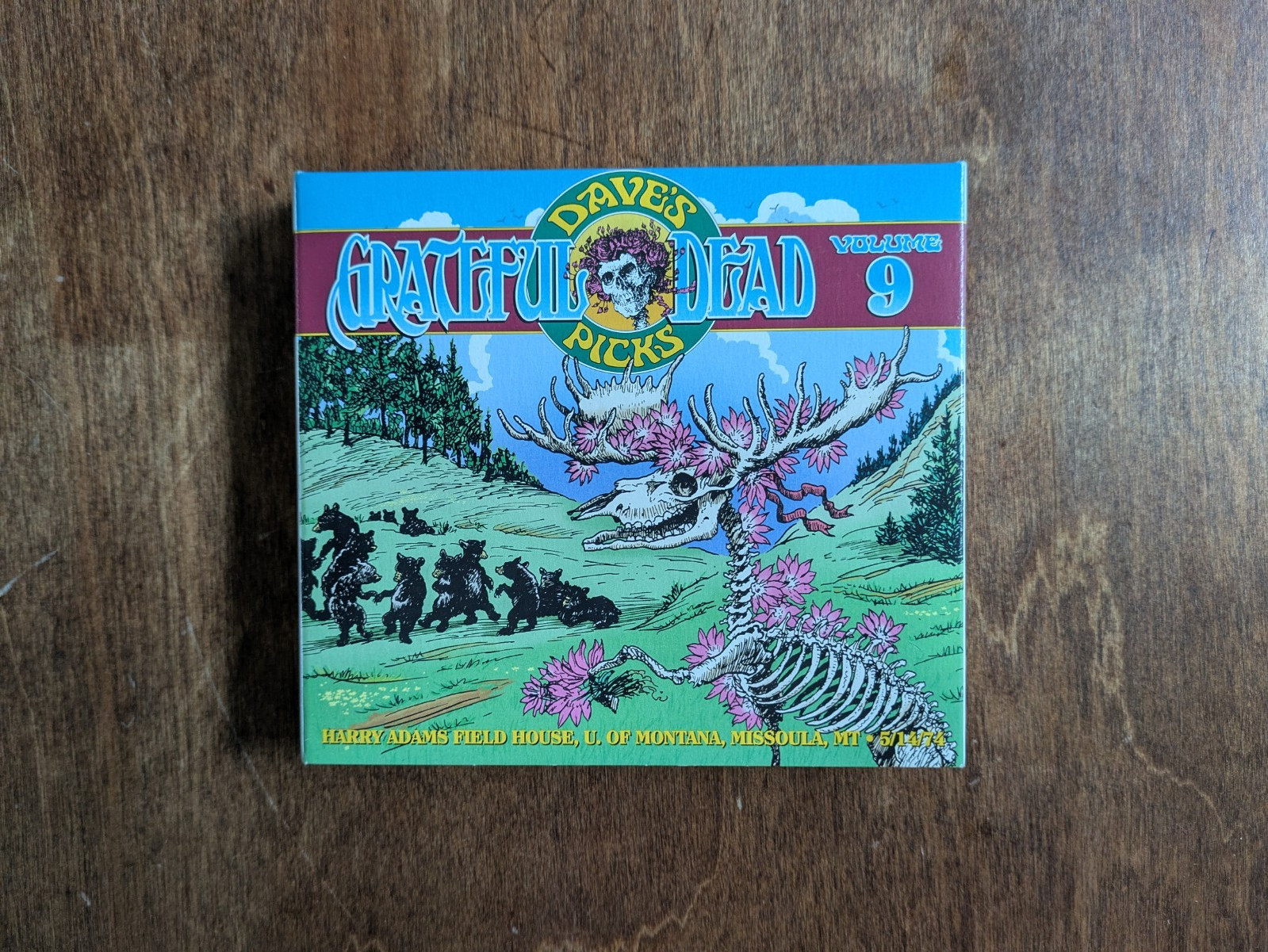 Grateful Dead Dave's Picks Volume 9 - Missoula MT 5/14/74 - 3CD - Wall of Sound