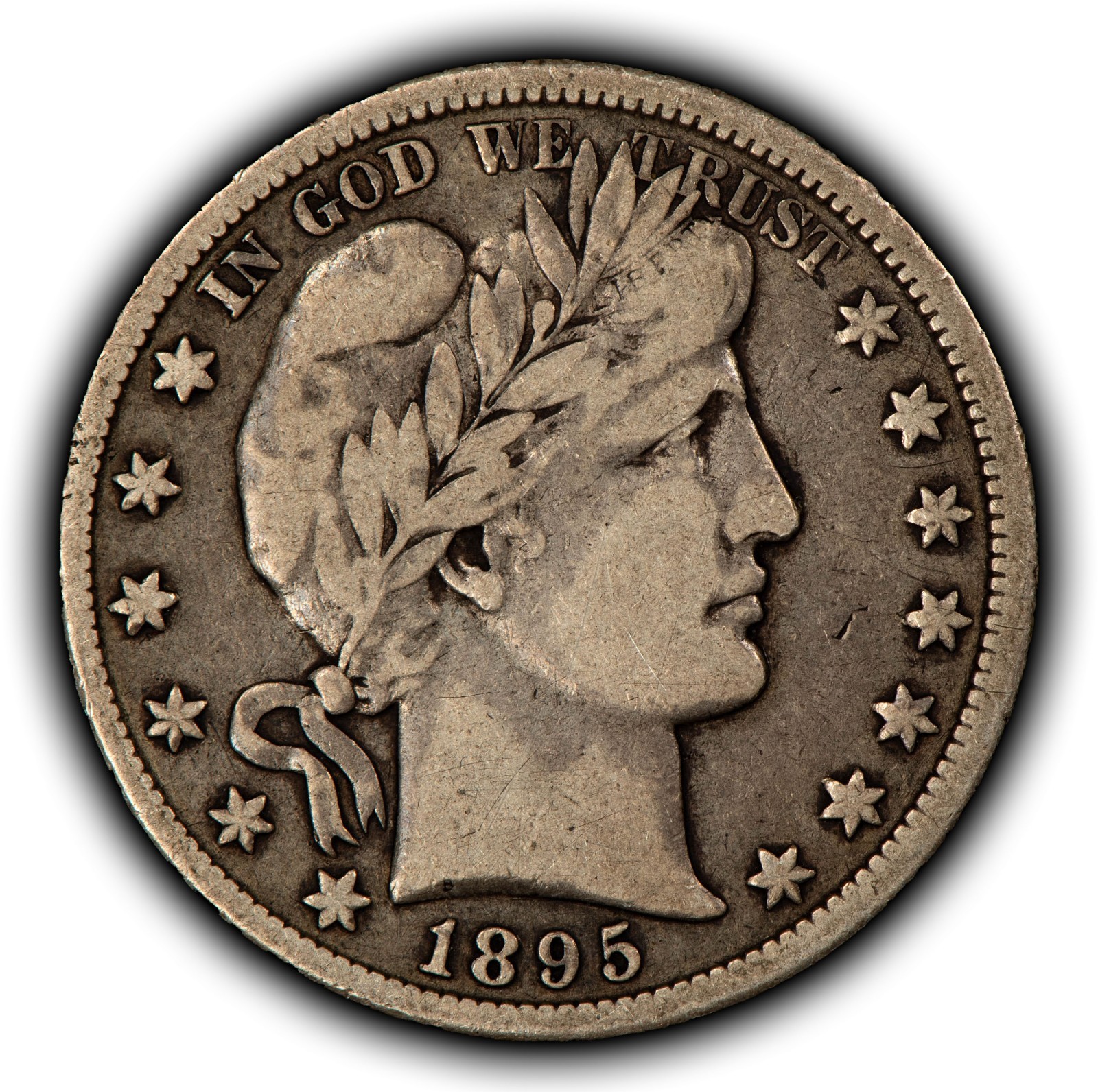 1895-O 50c Silver Barber Half Dollar - Original VF - SKU-H4001