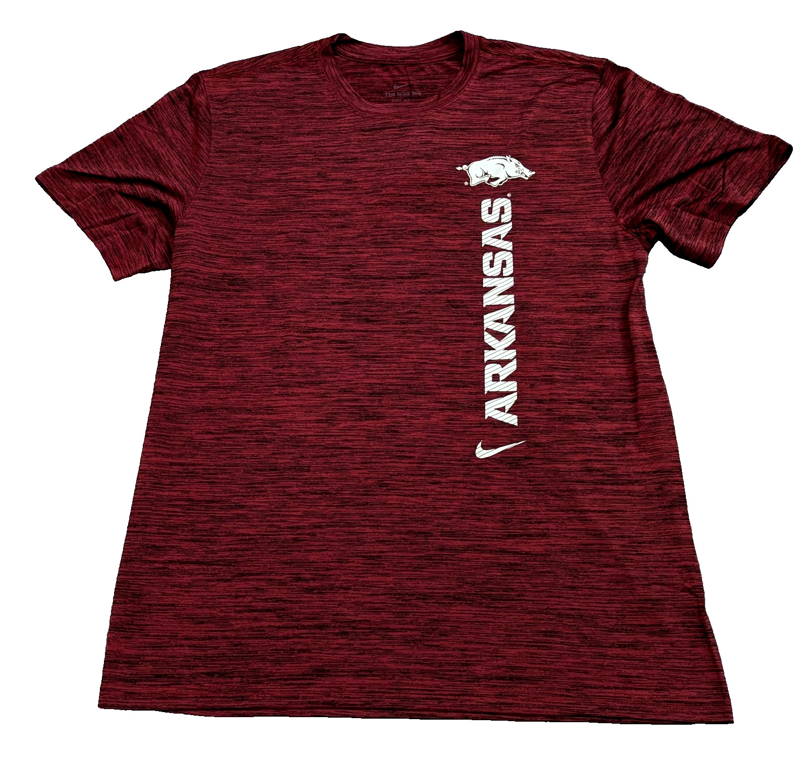 Nike Arkansas Razorbacks Dri-FIT Velocity Shirt Mens L HF9625-613 Crimson Nike Arkansas Razorbacks Dri-FIT Velocity Shirt Mens L HF9625-613 Crimson