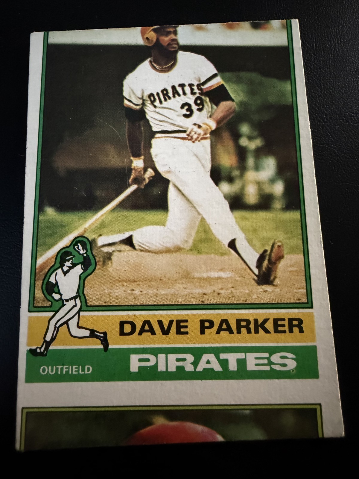 1976 Topps - Dave Parker #185 MISCUT 1976 Topps - Dave Parker #185 MISCUT