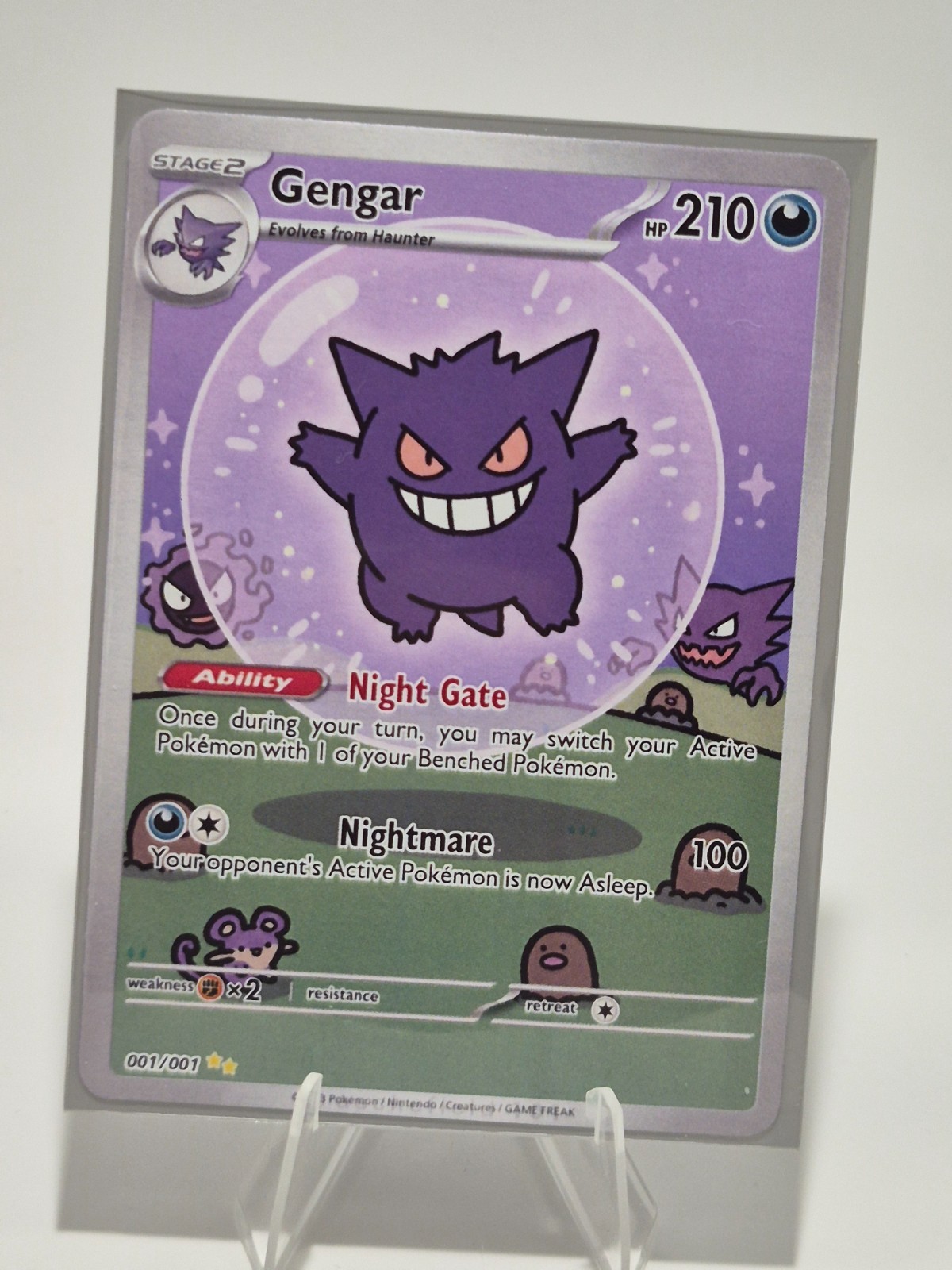 Gengar (Custom Altered Art)
