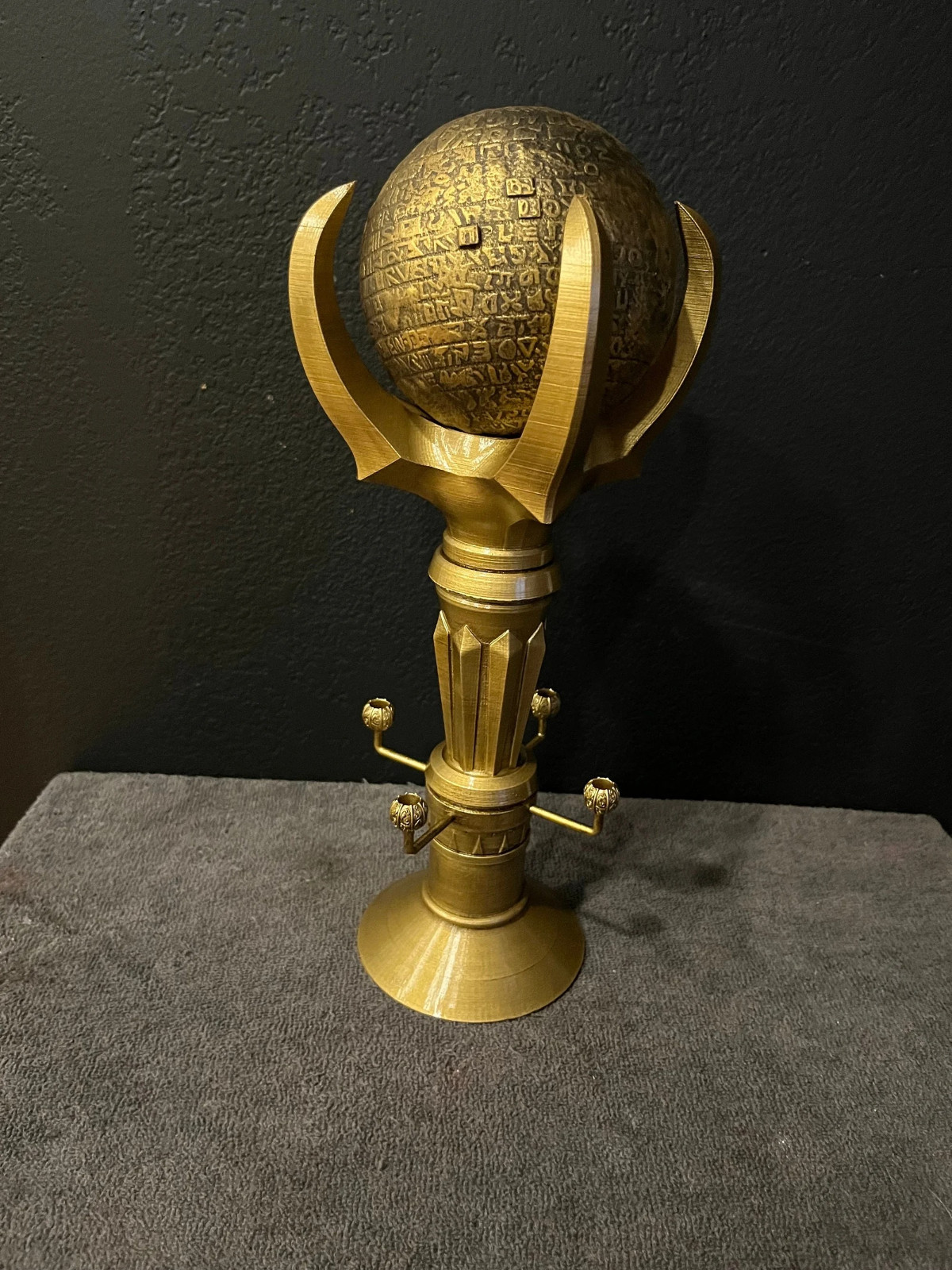 Ghostbusters frozen Empire garraka orb movie prop