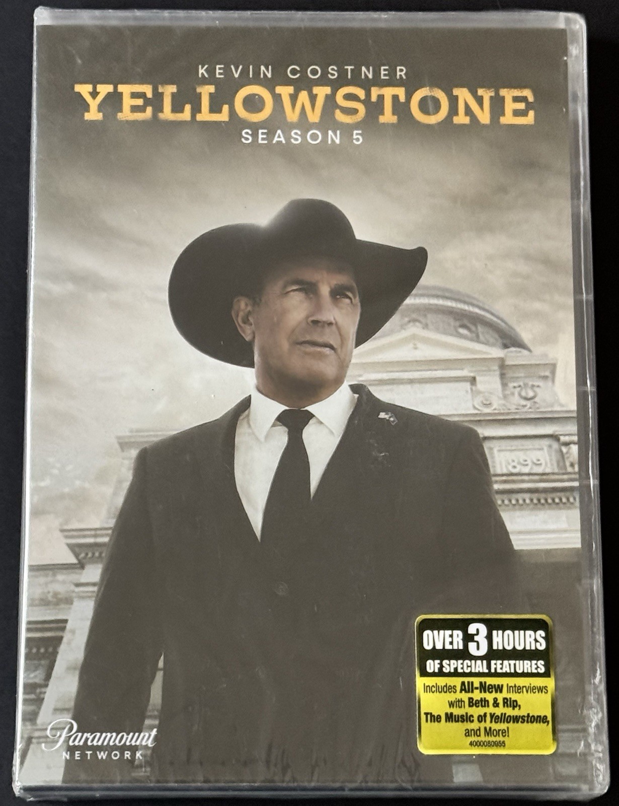 YELLOWSTONE - Season 5 DVD - NEW Factory Sealed - Kevin Coster- Taylor Sheridan YELLOWSTONE - Season 5 DVD - NEW Factory Sealed - Kevin Coster- Taylor Sheridan