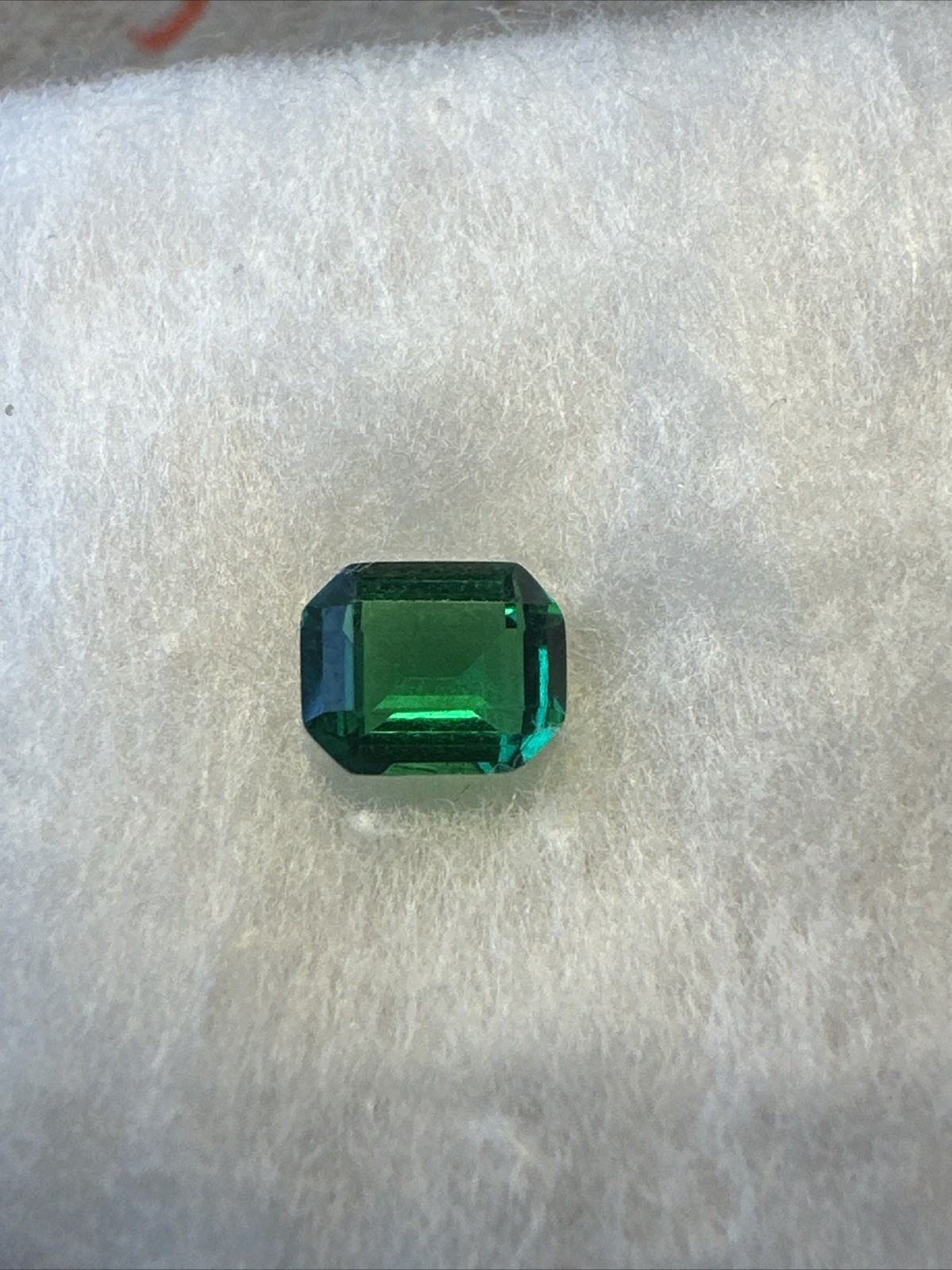 Columbian Emerald Gem - Emerald Cut - 0.39 Carat - 5mm x 4mm - Clarity Enhanced