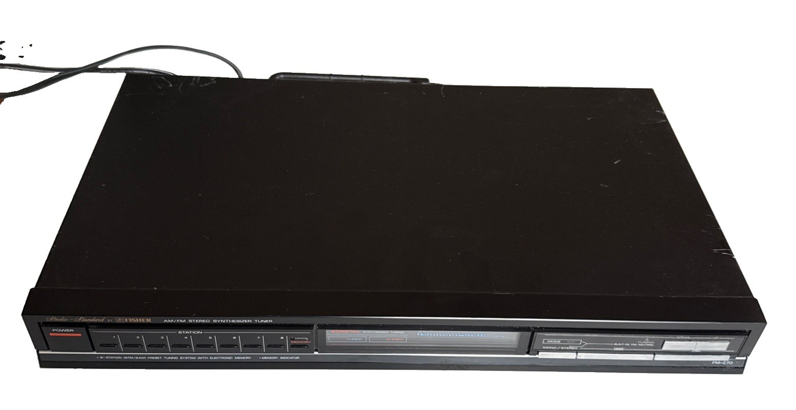 Fisher Studio Standard FM-270 AM/FM Stereo Tuner-10 Fisher Studio Standard FM-270 AM/FM Stereo Tuner-10