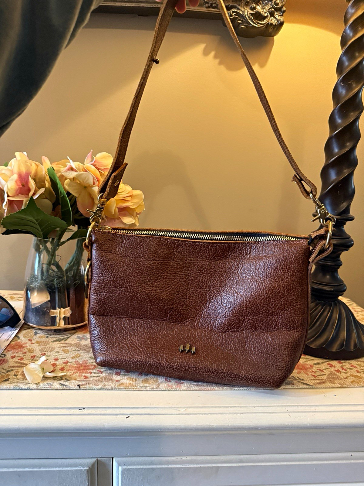 Portland Leather Asheville Slouchy Purse