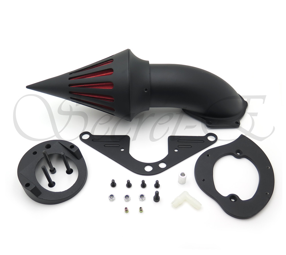 Black Spike Air Cleaner For 1999-2012 Yamaha RoadStar 1600 XV1600A 1700 XV1700