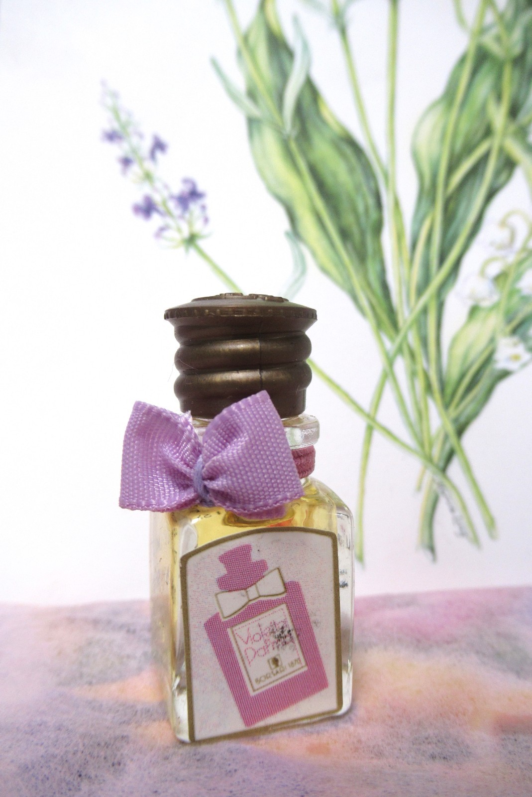 Violetta Di Parma BORSARI 1870 Eau de Parfum perfume MINI Italy 1 3/4\