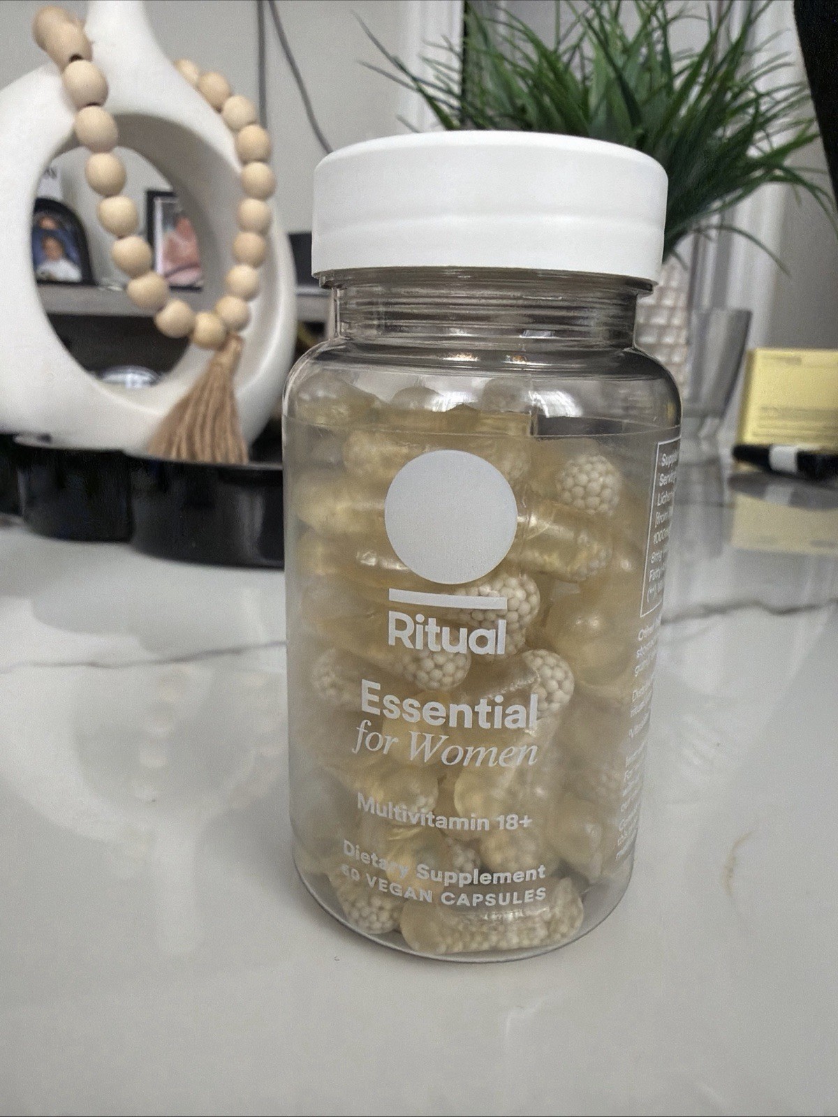 Ritual, Essential for Women Multivitamin 50+ 60 Vegan Capsules 2027