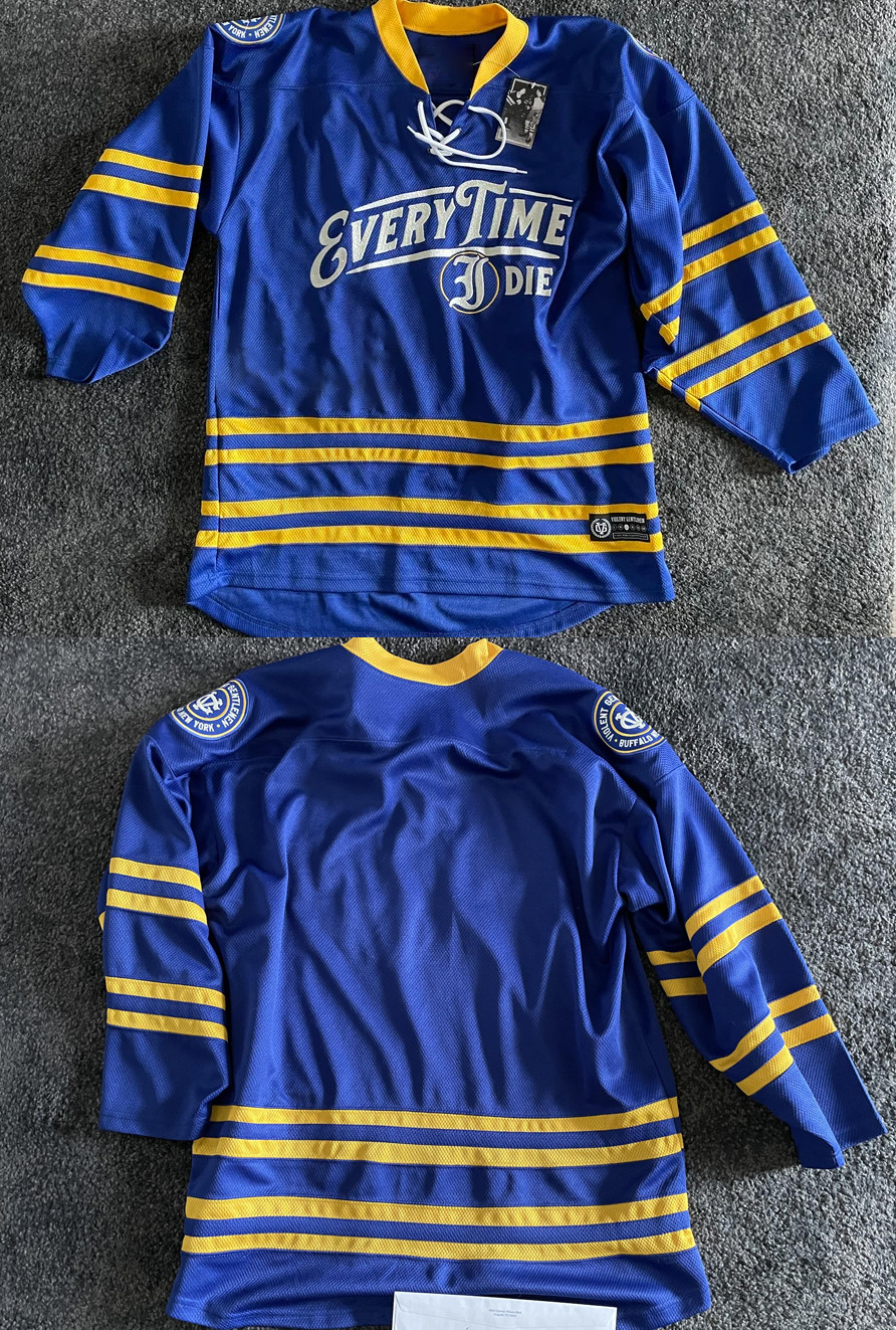 Every Time I Die Band 2017 Season Hockey Jersey All Size For Fan GG354