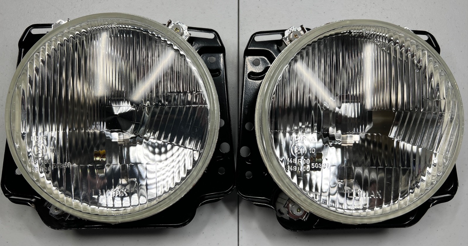 New VW MK2 H4 Euro Headlights Golf GTI 16V Jetta Rabbit L & R Sides w/City Light
