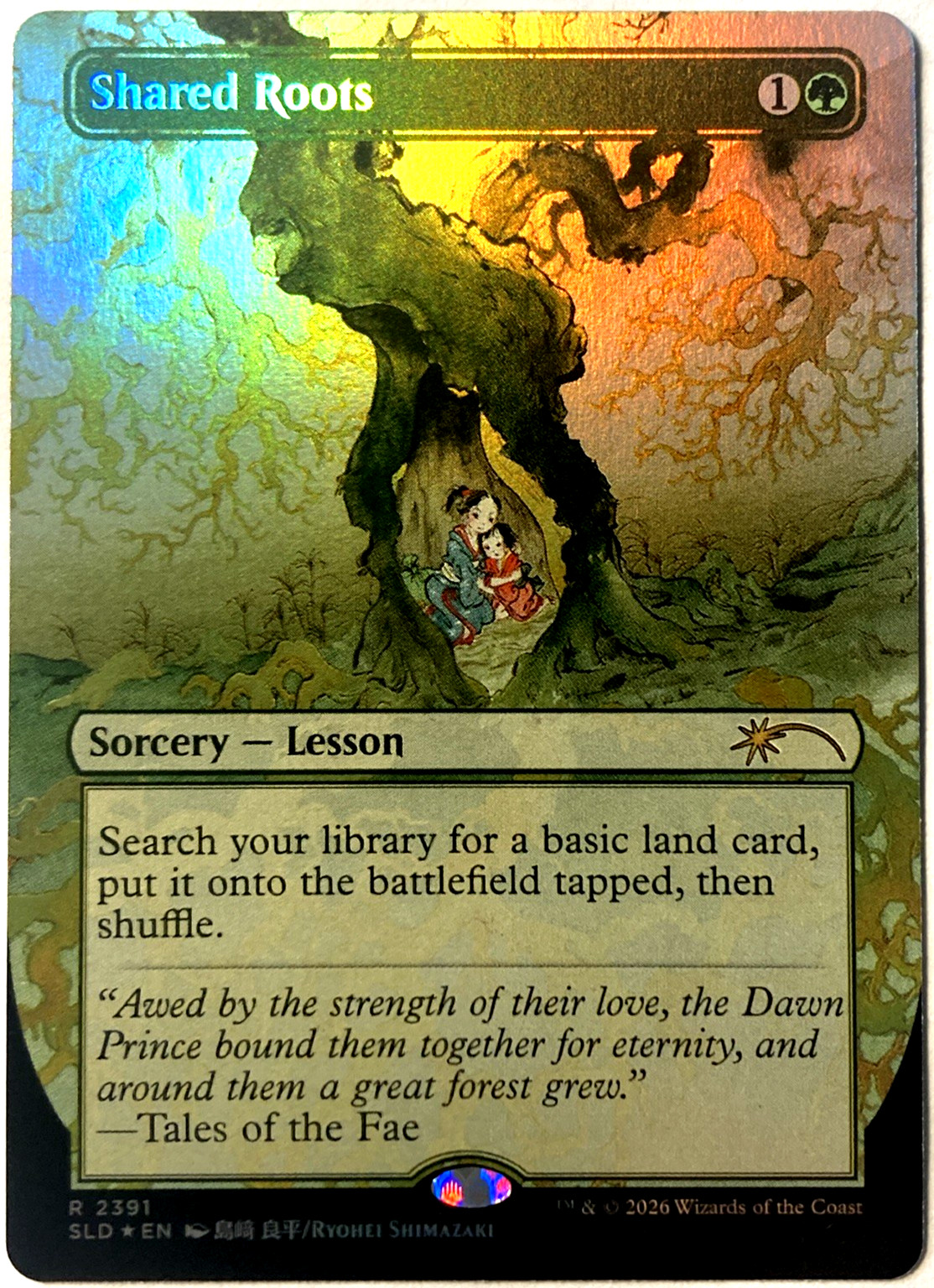 MTG Shared Roots (Foil) Secret Lair Return to the Mystical Archive 2391 NM