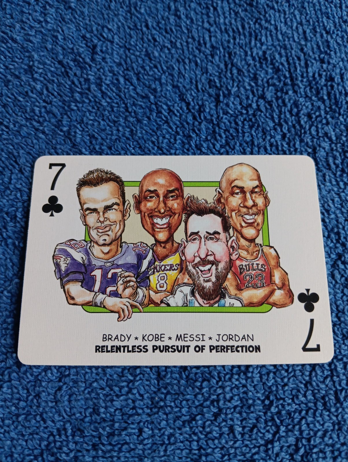 Jordan Brady Kobe Messi Hero Decks Playing Card Basketball Card Rare Card