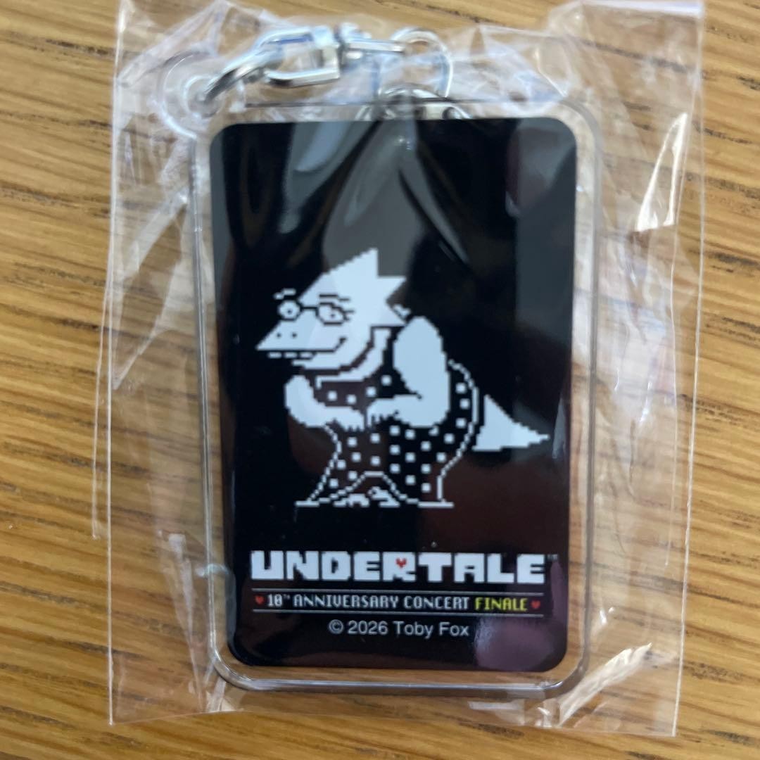 Undertale 10th Anniversary Keychain: Alphys