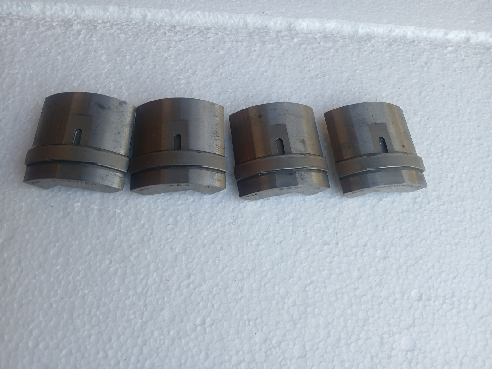 HARDINGE S26 1.8125 HEX STEEL master collet and pusher pads set of 6 sets . HARDINGE S26 1.8125 HEX STEEL master collet and pusher pads set of 6 sets .