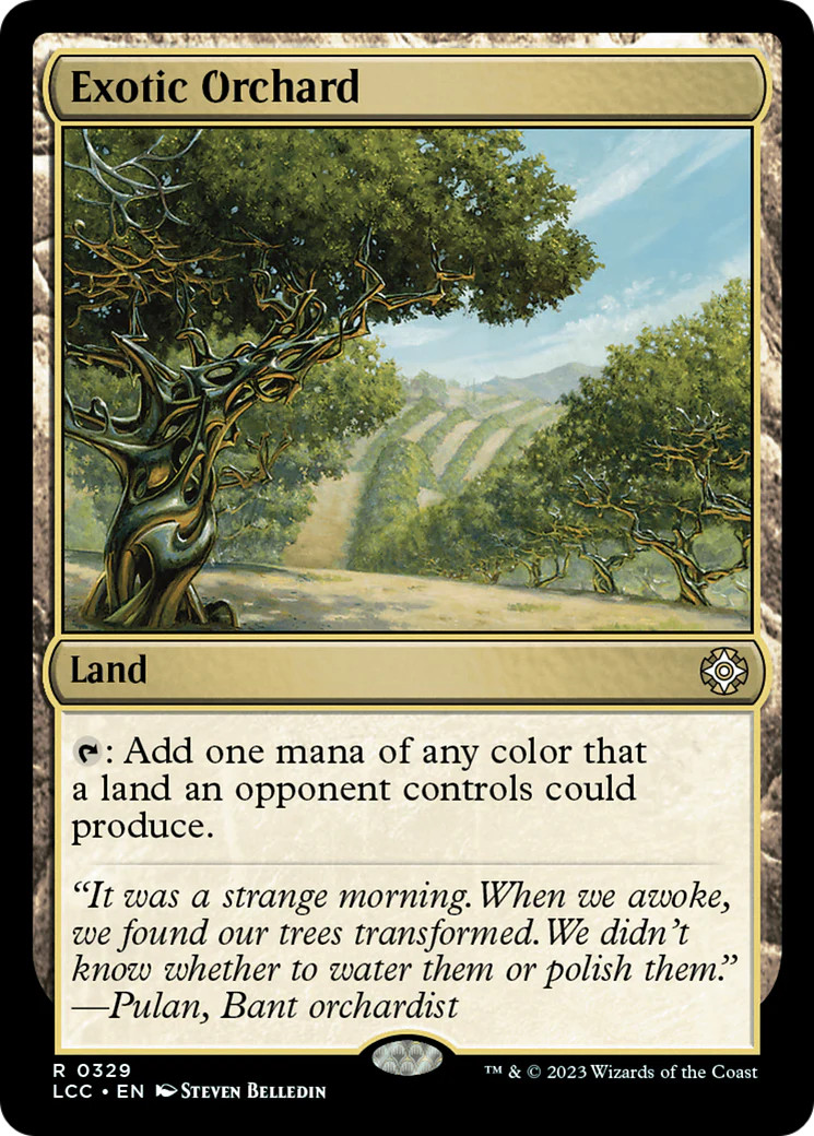 MTG Exotic Orchard [The Lost Caverns of Ixalan Commander] Near Mint Magic