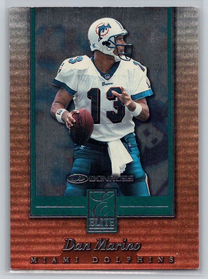 1999 Donruss #EL13 Dan Marino Elite Insert #/2500