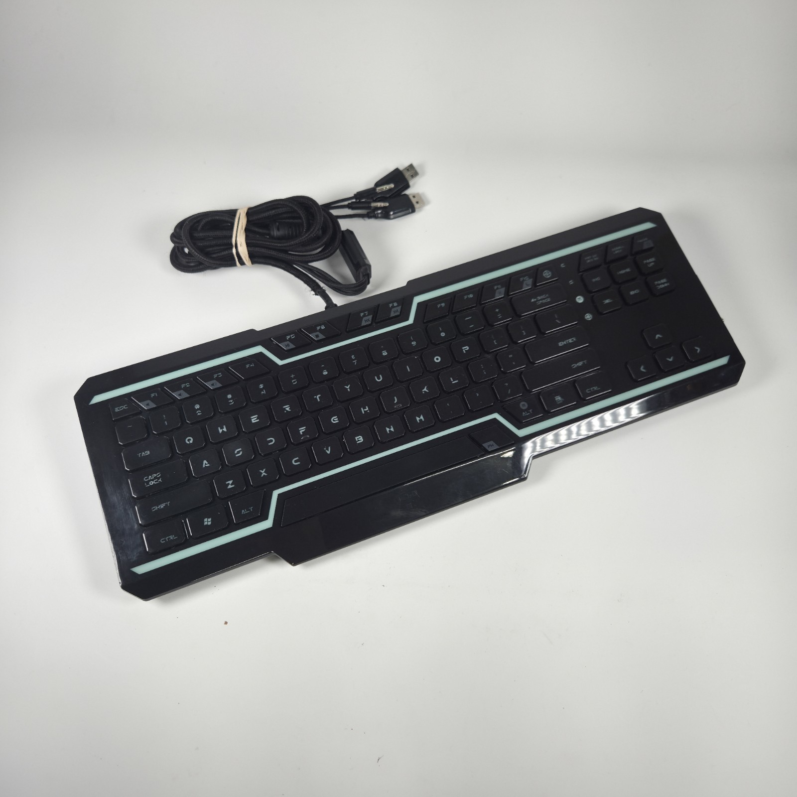 Disney Tron Legacy Razer Gaming Light Up Keyboard RZ03-0053 Disney Tron Legacy Razer Gaming Light Up Keyboard RZ03-0053
