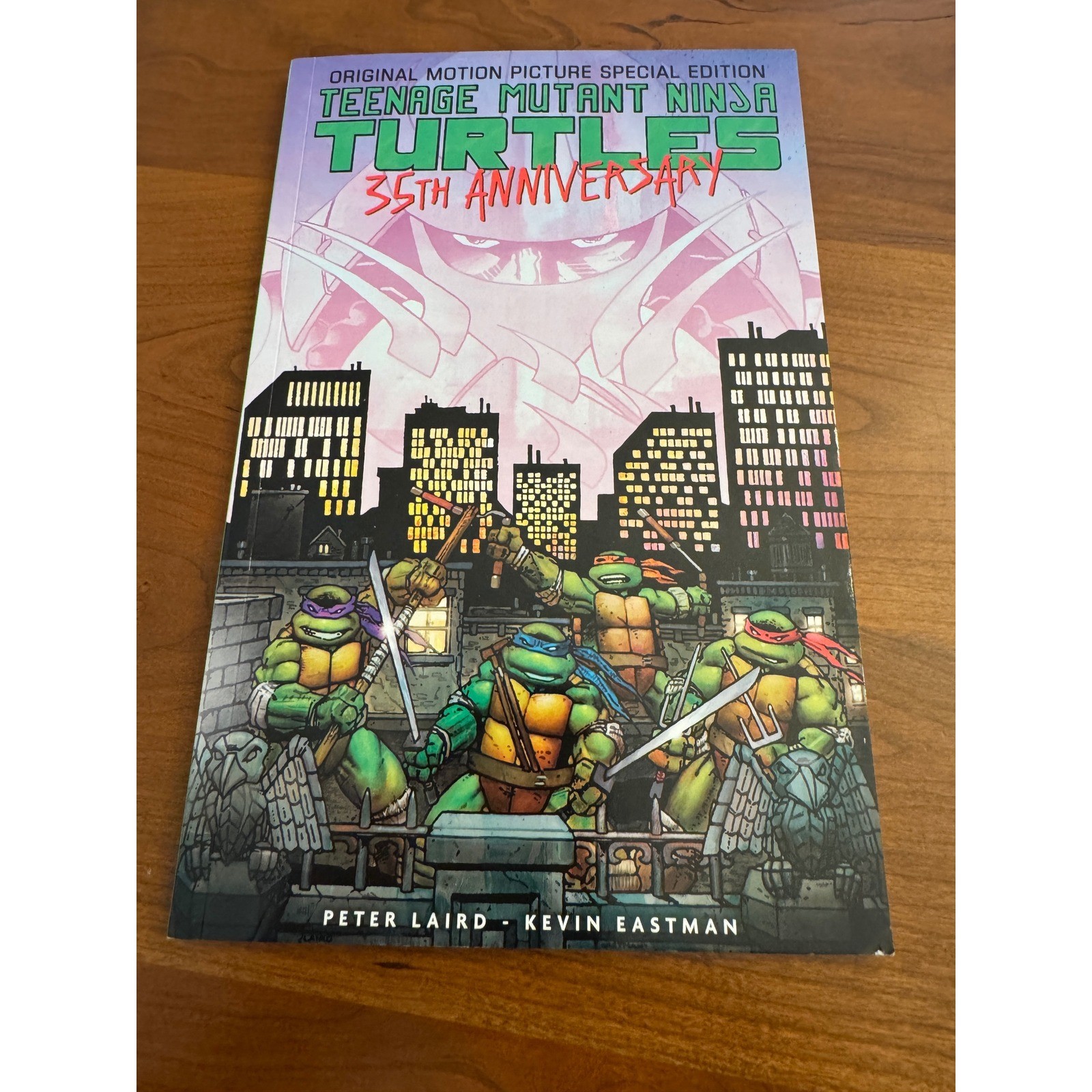 TMNT 35th Anniversary Movie Special Edition Graphic Novel Eastman Laird IDW TMNT 35th Anniversary Movie Special Edition Graphic Novel Eastman Laird IDW