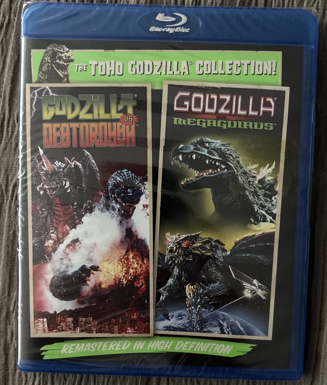 Godzilla vs. Destoroyah / Godzilla vs. Megaguirus: blu ray BRAND NEW 🔥