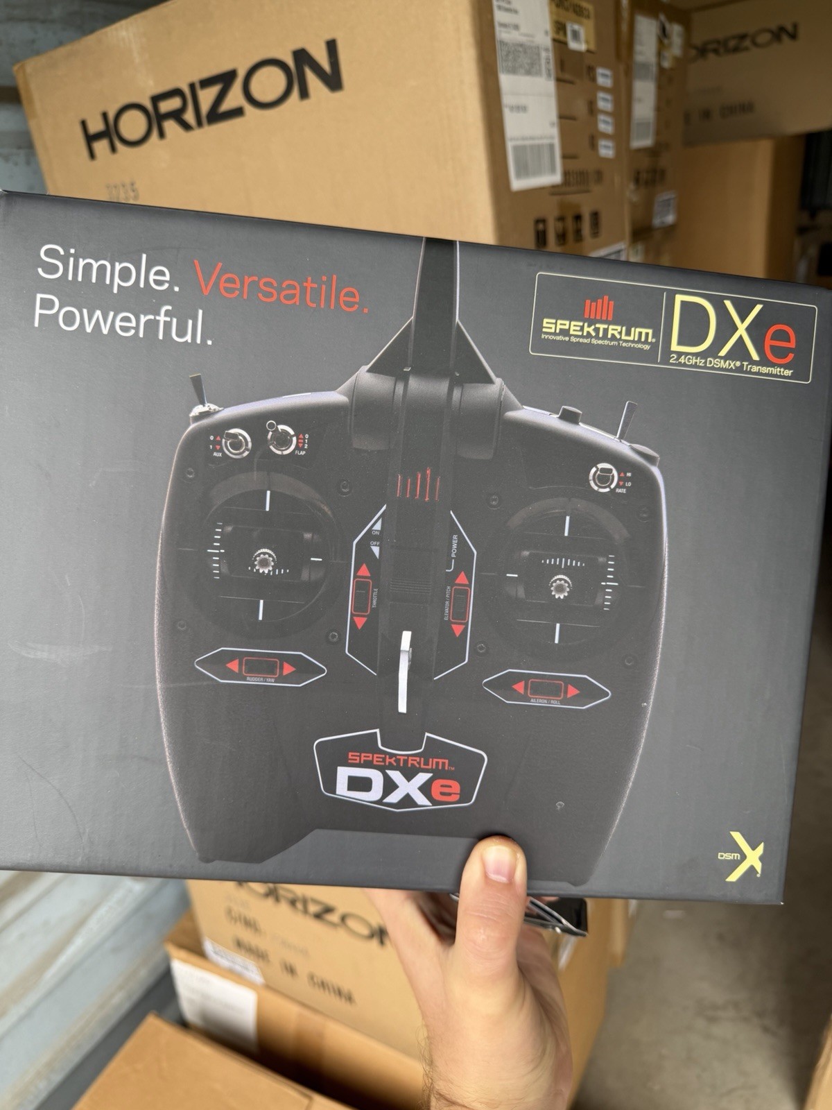 NEW Spektrum DXe SPMR1000 DSMX 2.4GHz Transmitter Radio Mode 2 Aircraft NEW Spektrum DXe SPMR1000 DSMX 2.4GHz Transmitter Radio Mode 2 Aircraft