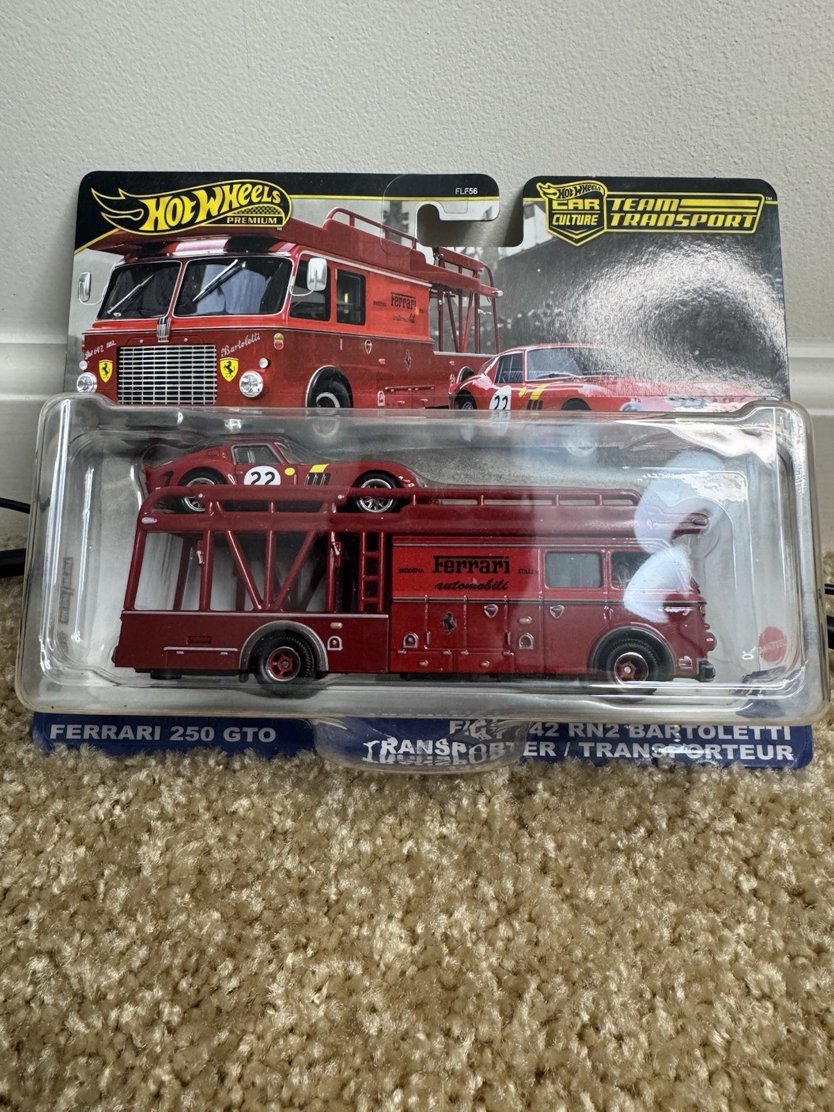2025 Hot Wheels Ferrari 250 GTO Team Transport 2pk 1:64 2025 Hot Wheels Ferrari 250 GTO Team Transport 2pk 1:64