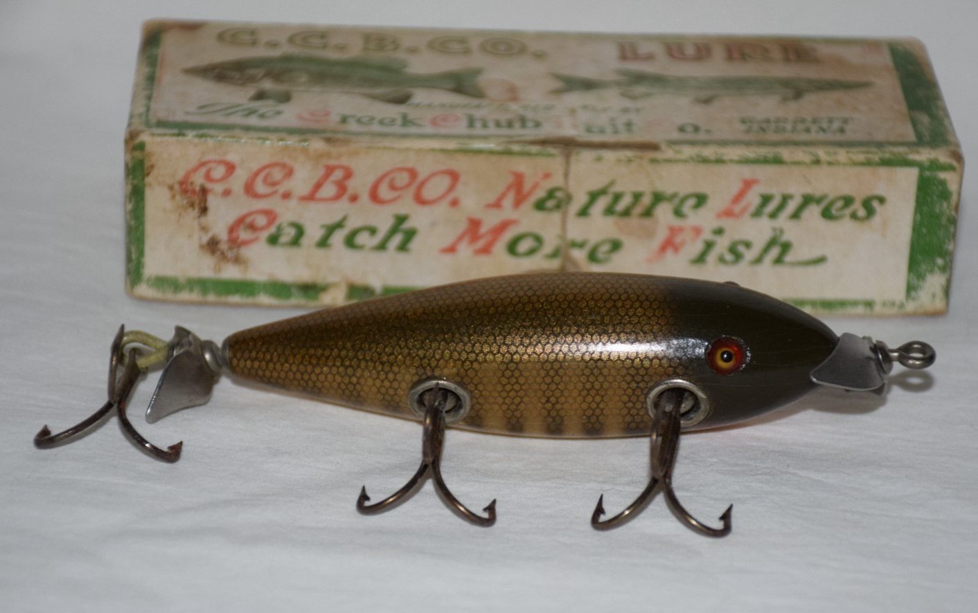 Vtg C.C.B Co. Creek Chub 5\ Vtg C.C.B Co. Creek Chub 5\