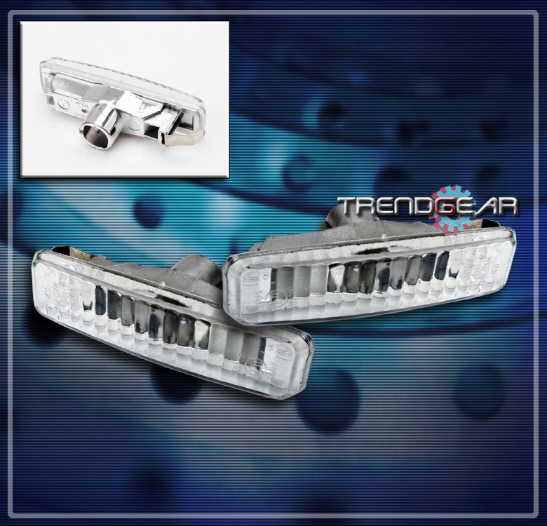 97-03 BMW E39 5-SERIES FENDER SIDE MARKER LIGHTS CLEAR 97-03 BMW E39 5-SERIES FENDER SIDE MARKER LIGHTS CLEAR