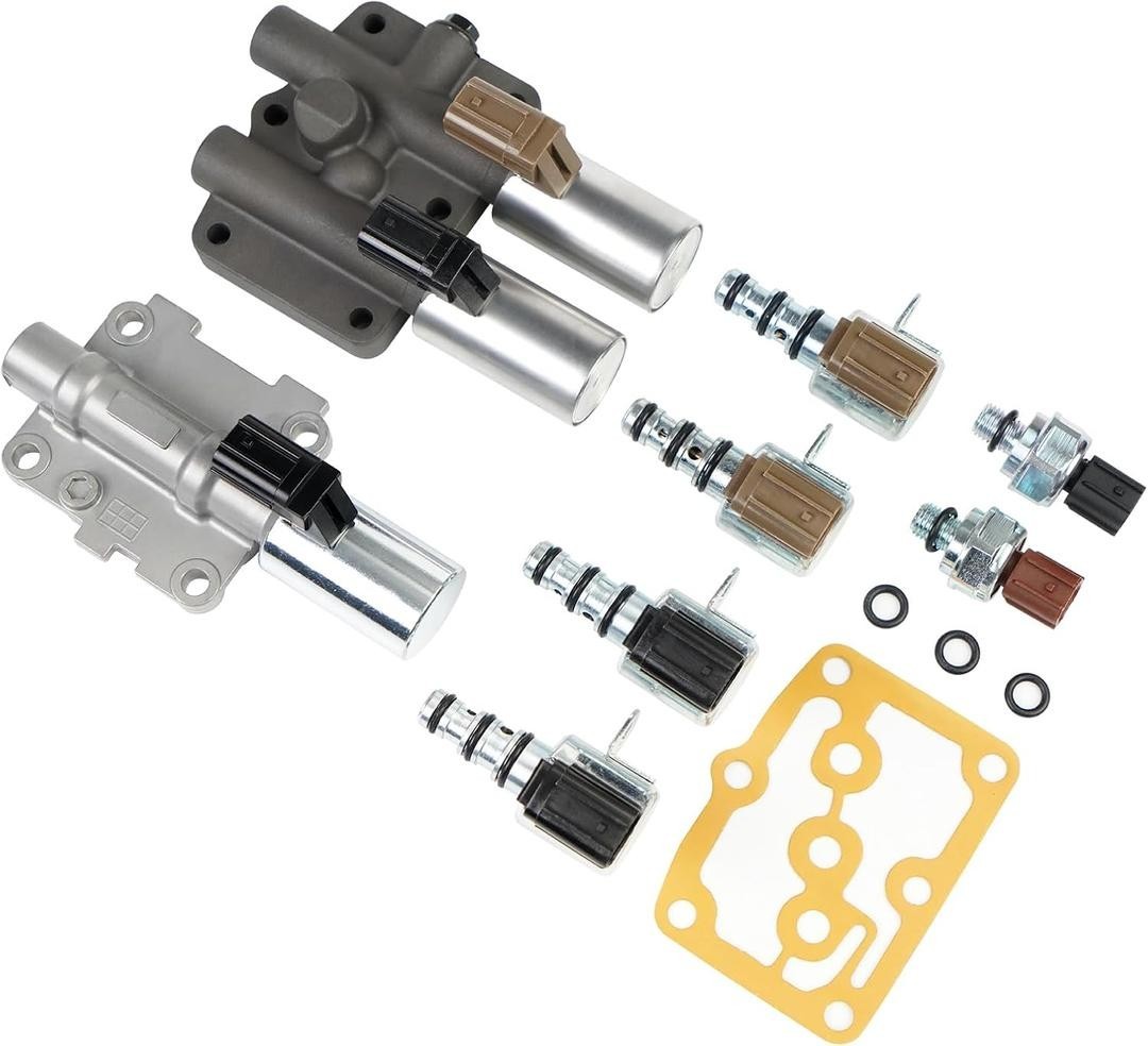 BHB Transmission Solenoid Kit Compatible with Honda Accord Acura Odyssey Pilot T