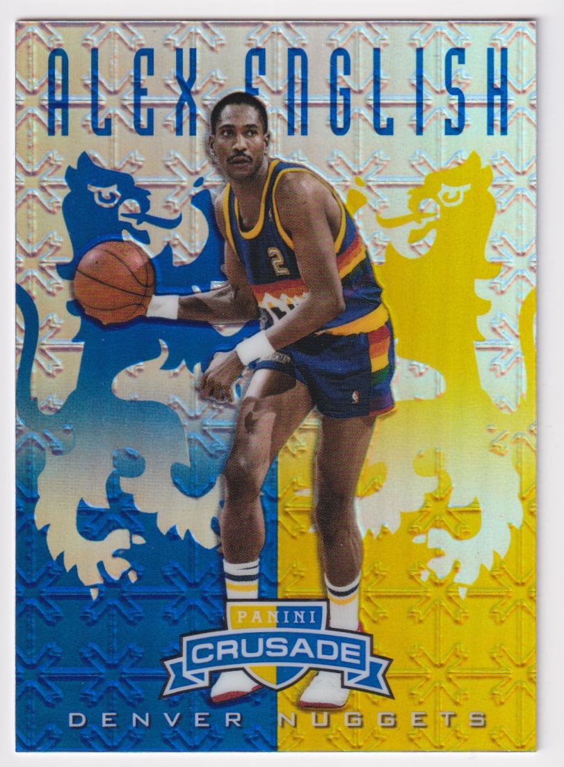 2013-14 Panini Crusade Alex English Denver Nuggets #146 2013-14 Panini Crusade Alex English Denver Nuggets #146