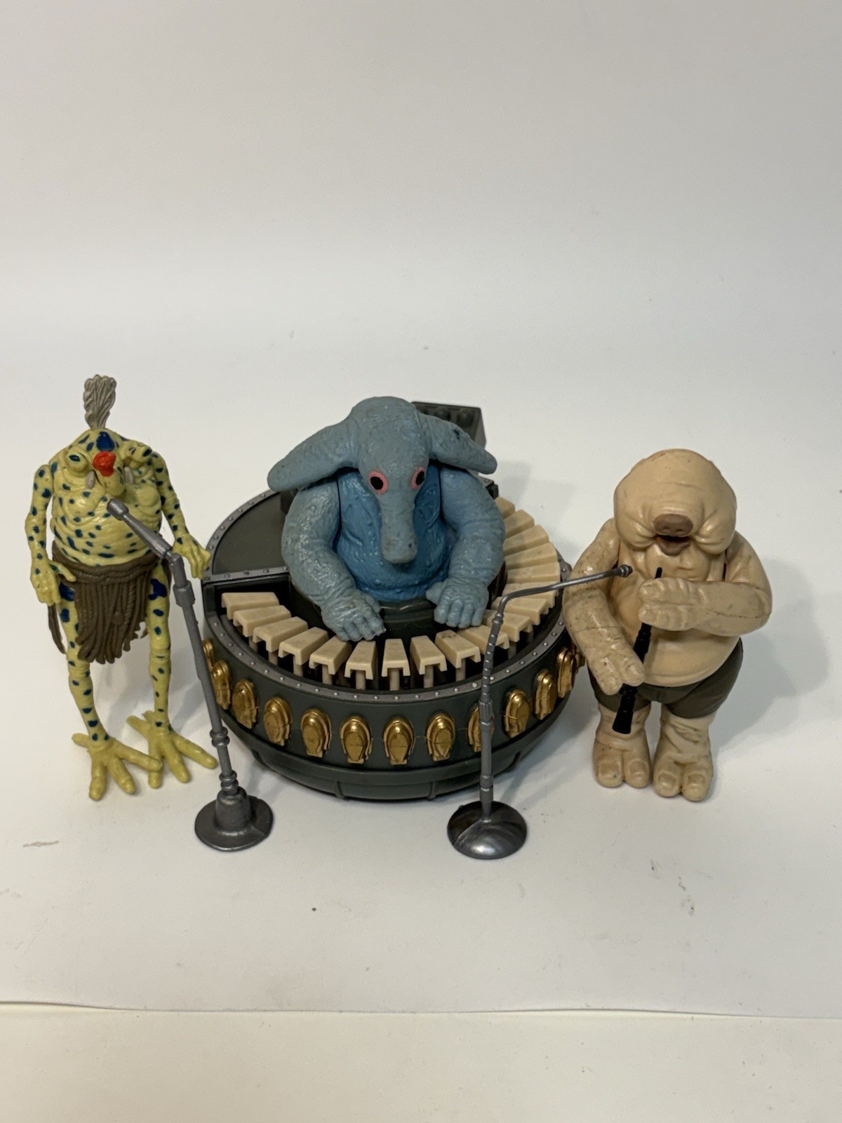 COMPLETE original 1983 Kenner Star Wars Sy Snootles Max Rebo Band Action Figure