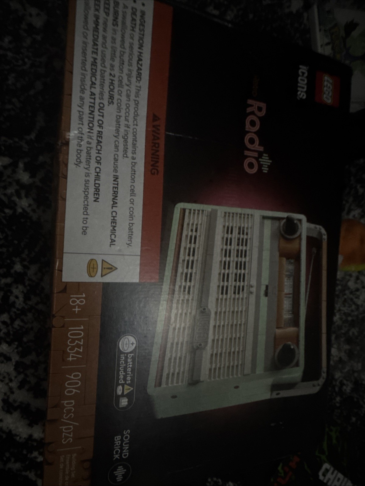 LEGO Icons 10334 Retro Radio Sealed LEGO Icons 10334 Retro Radio Sealed