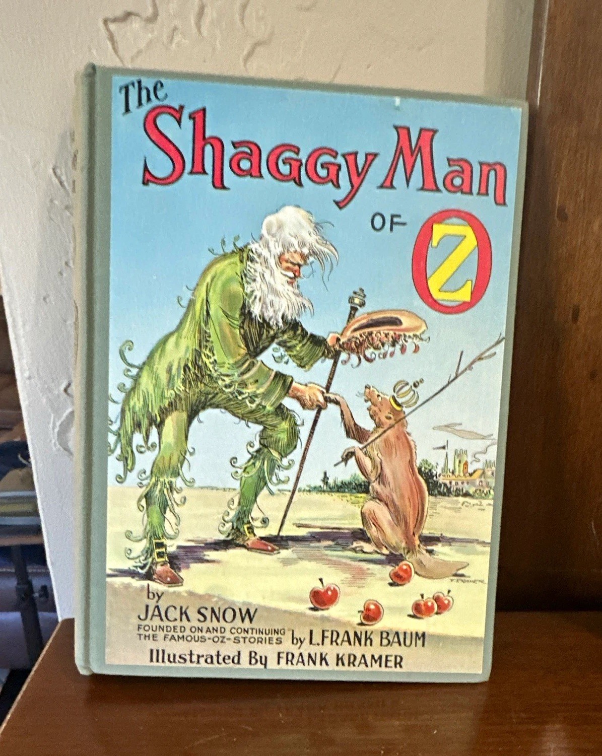 1949 The Shaggy Man of Oz First Edition Jack Snow Reilly & Lee Hardcover Vintage