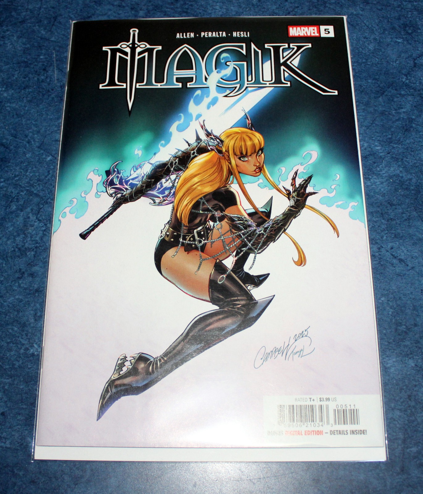 MAGIK (3rd Series) #5 A J Scott Campbell 1st Print MARVEL 2025 NM x-men uncanny