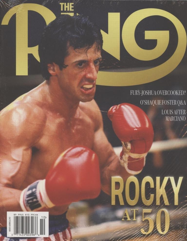 The Ring Magazine October 2026 Rocky at 50 Sylvester Stallone