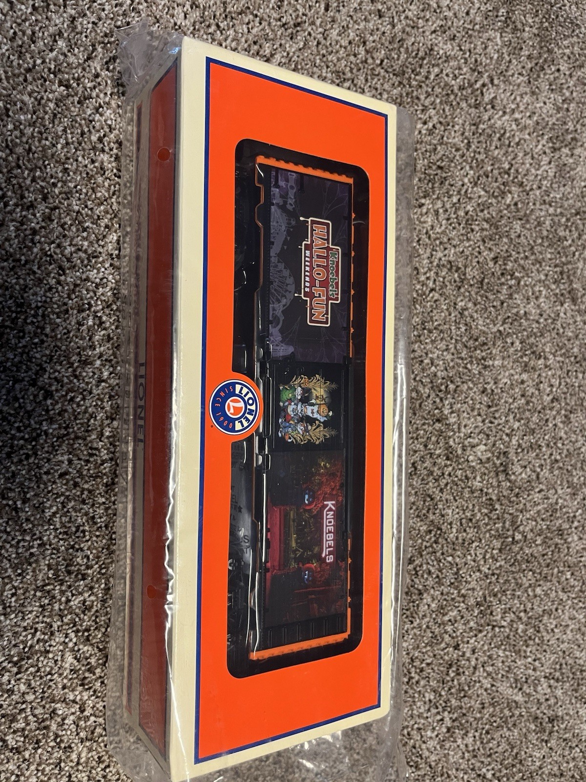 Rare Lionel Knoebels Holloween Box Car Brand New/ Never Run