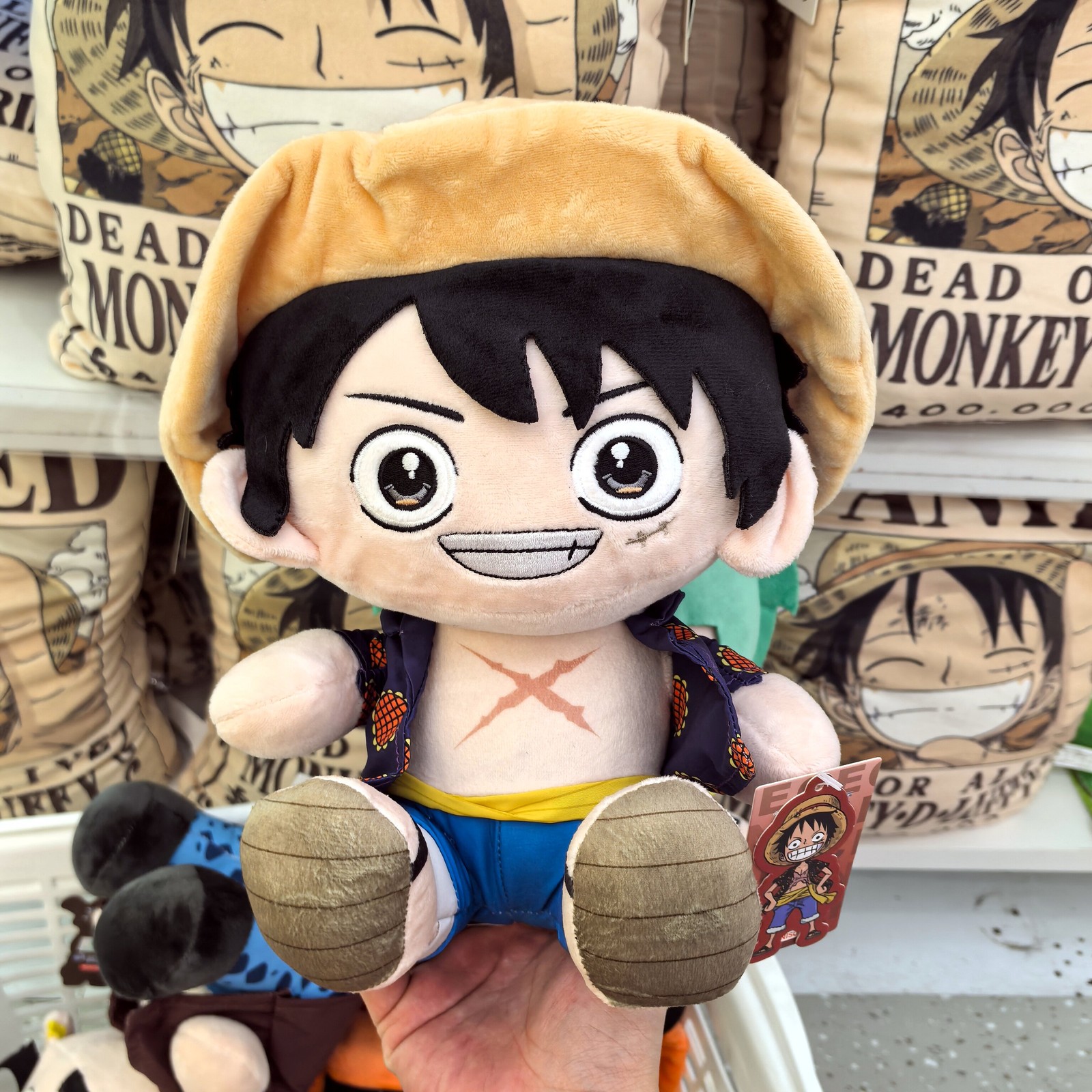 Authentic MINISO One Piece Classic Series No. 12 Sitting 28CM Plush Doll Gift Authentic MINISO One Piece Classic Series No. 12 Sitting 28CM Plush Doll Gift