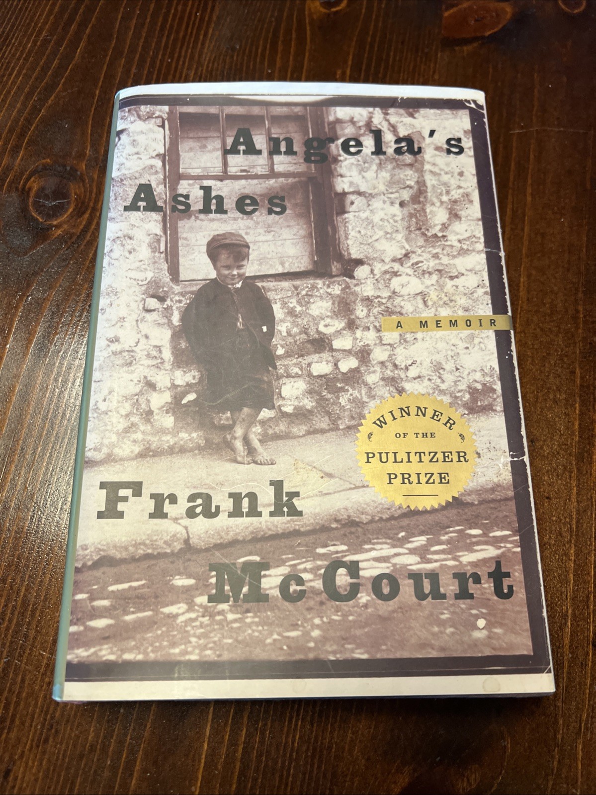 SIGNED - ANGELA\'S ASHES  - Frank McCourt -  HCDJ Signed - Pulitzer Prize