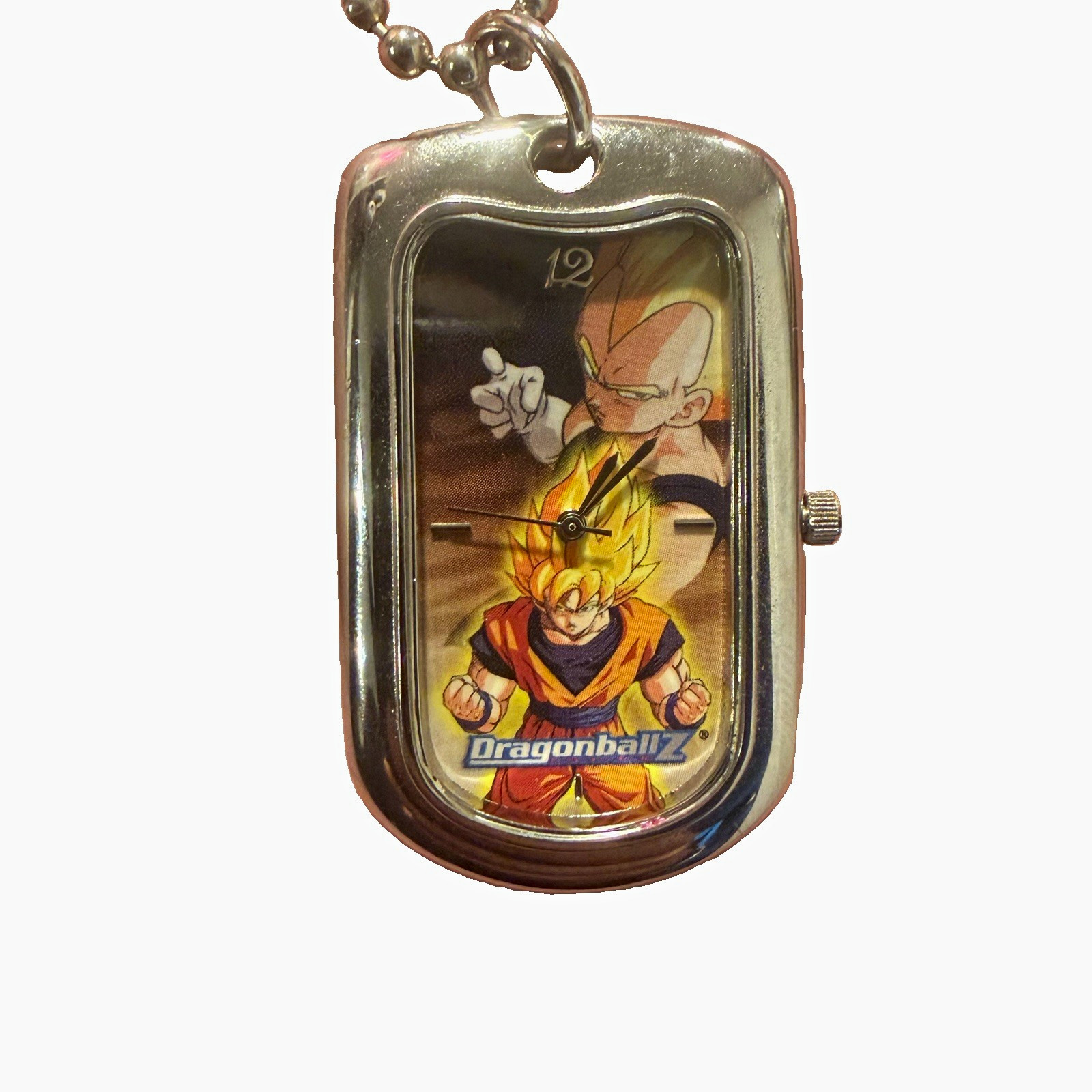 Dragon Ball Z Goku vintage 1999 Watch necklace, urban station , japan movt mint