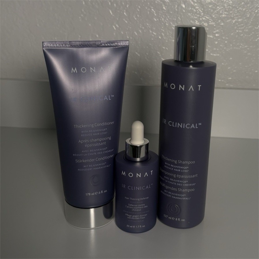 MONAT IR Clinical Thickening Shampoo, Conditioner & Serum Set w/ Redensyl MONAT IR Clinical Thickening Shampoo, Conditioner & Serum Set w/ Redensyl