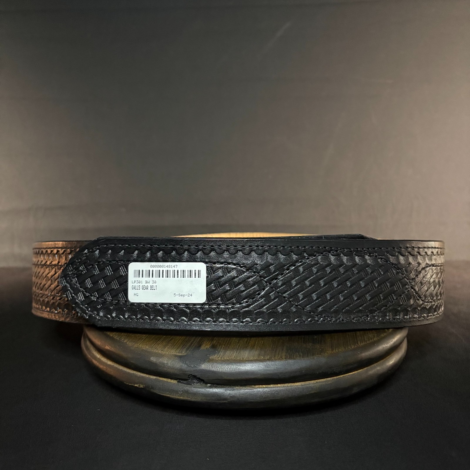 Galls Buckleless Gear Duty Belt Size 38\