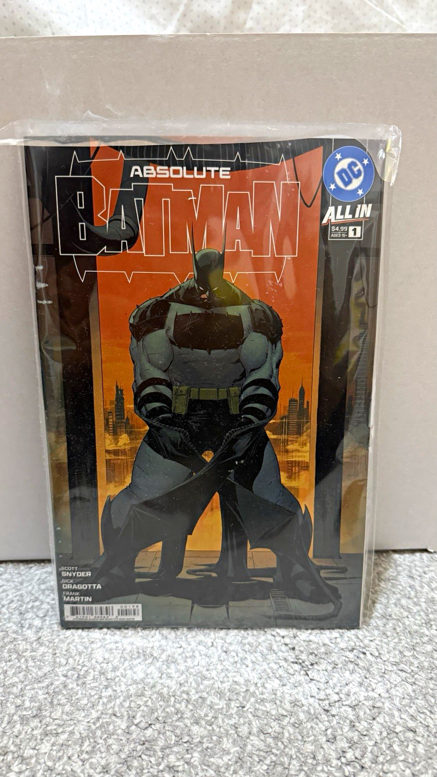 DC Absolute Batman #1 Scott Snyder, Nick Dragotta, Frank Martin