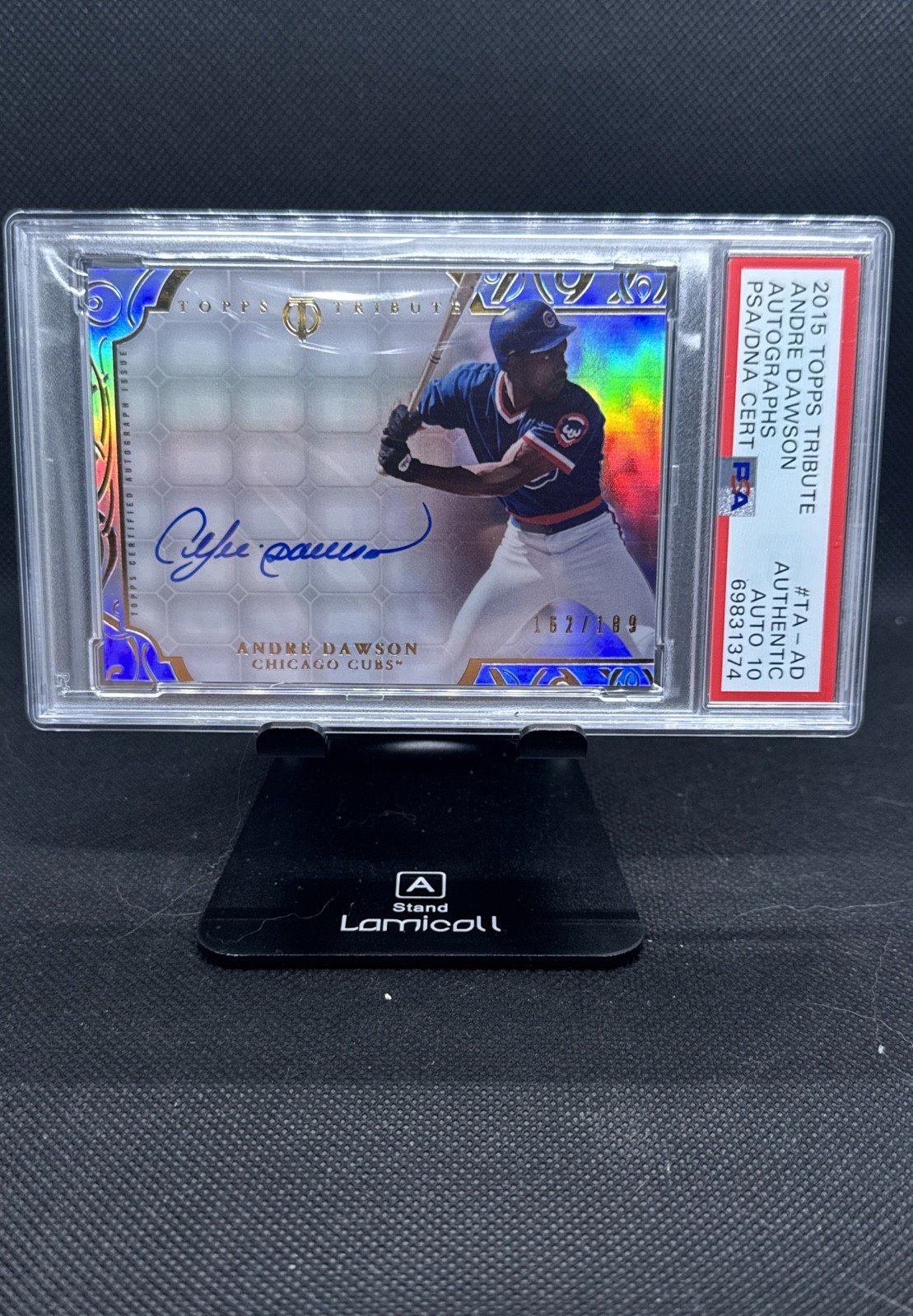2015 Topps Tribute - Autographs Andre Dawson #TA-AD /189 (AU)