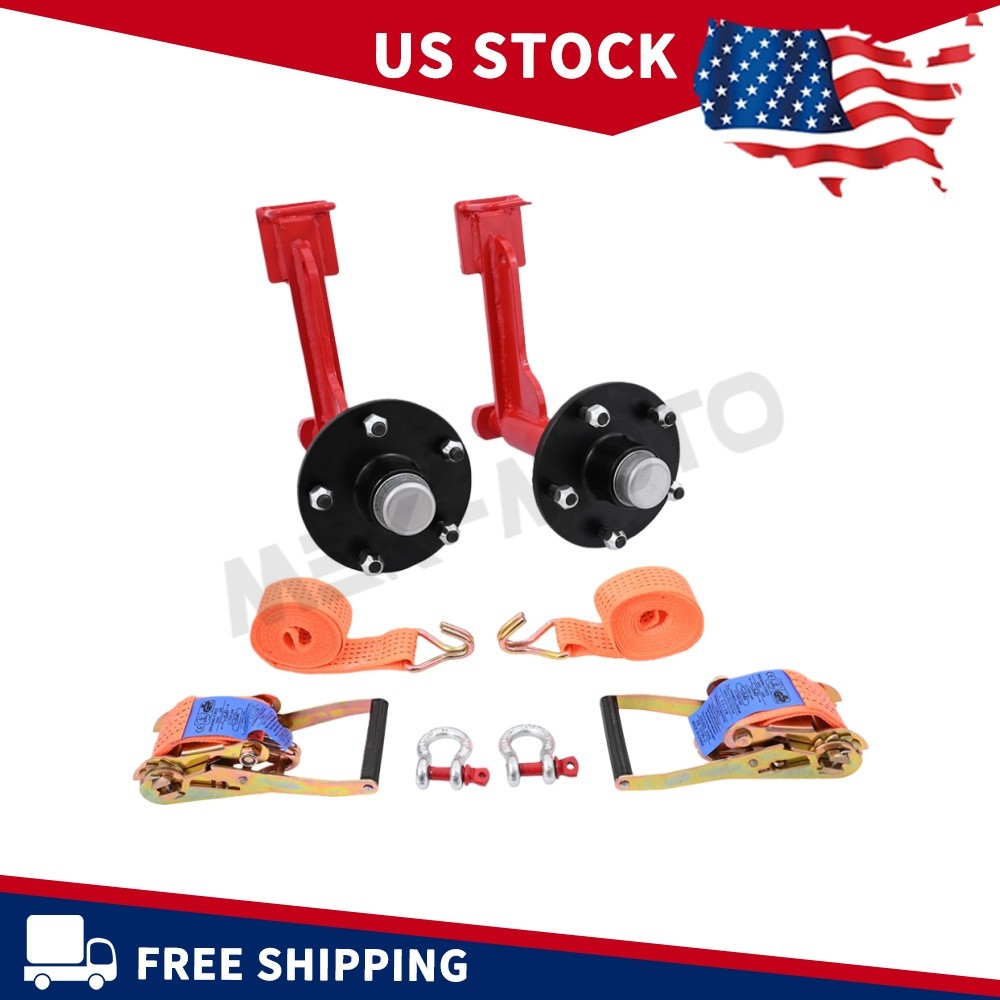 New upgrade Shipping Container Wheels 5x5.5 Lug Container mobile Kits US